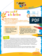 Fiche Bic A4 Du Motif A La Lettre