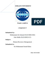 Comsats University: Muhammad Ali Ahmad (FA20-BSE-006) Isha Malik (FA20-BSE-013)