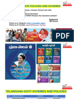 Target TSPSC - Telangana State Schemes and Policies