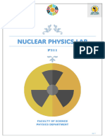 Nuclear Physics Lab 2024 - ٠٧١٨٤٩