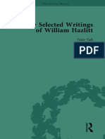 The Selected Writings of William Hazlitt. Table Talk. Edited by Duncan Wu.