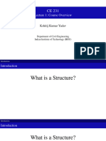 Structural Mechanics - 1 - Lecture1