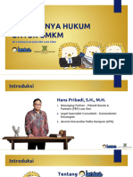 PPT Pentingnya Hukum Untuk UMKM - Landack.