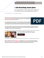 The 4-Week Fat-Burning Meal Plan