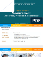 Lesson 2 Measurement Accuracy Precision Uncertainty