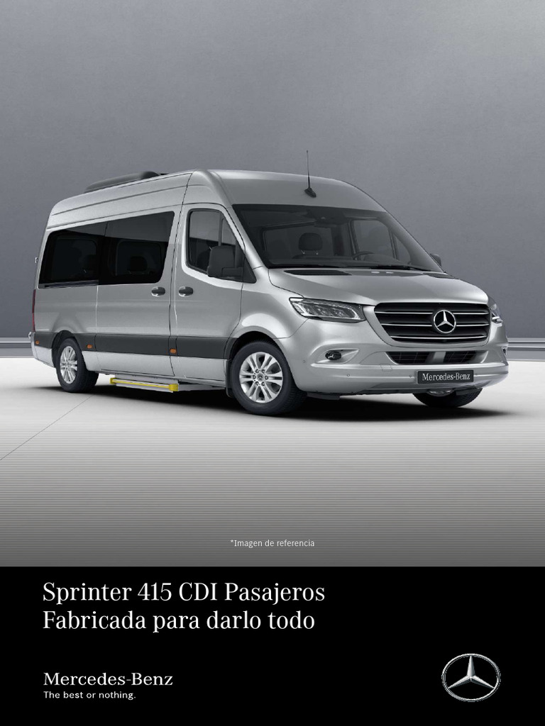 Sprinter 415 Cdi Pasajeros 0281670916 | PDF | Eje | Sistema de freno ...