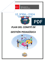 Plan Del Comité de Gestión Pedagógica 2024