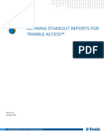 Access Custom Stakeout Reports