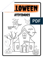 Livro de atividades Halloween