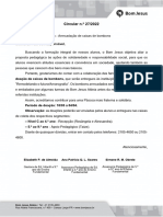 Circular - 27 - Páscoa Solidária - Arrecadação de Caixas de Bombons