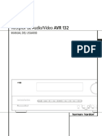 Owner Manual - AVR 132 (Spanish)