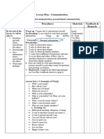 Lesson Plan Vis Unit 1