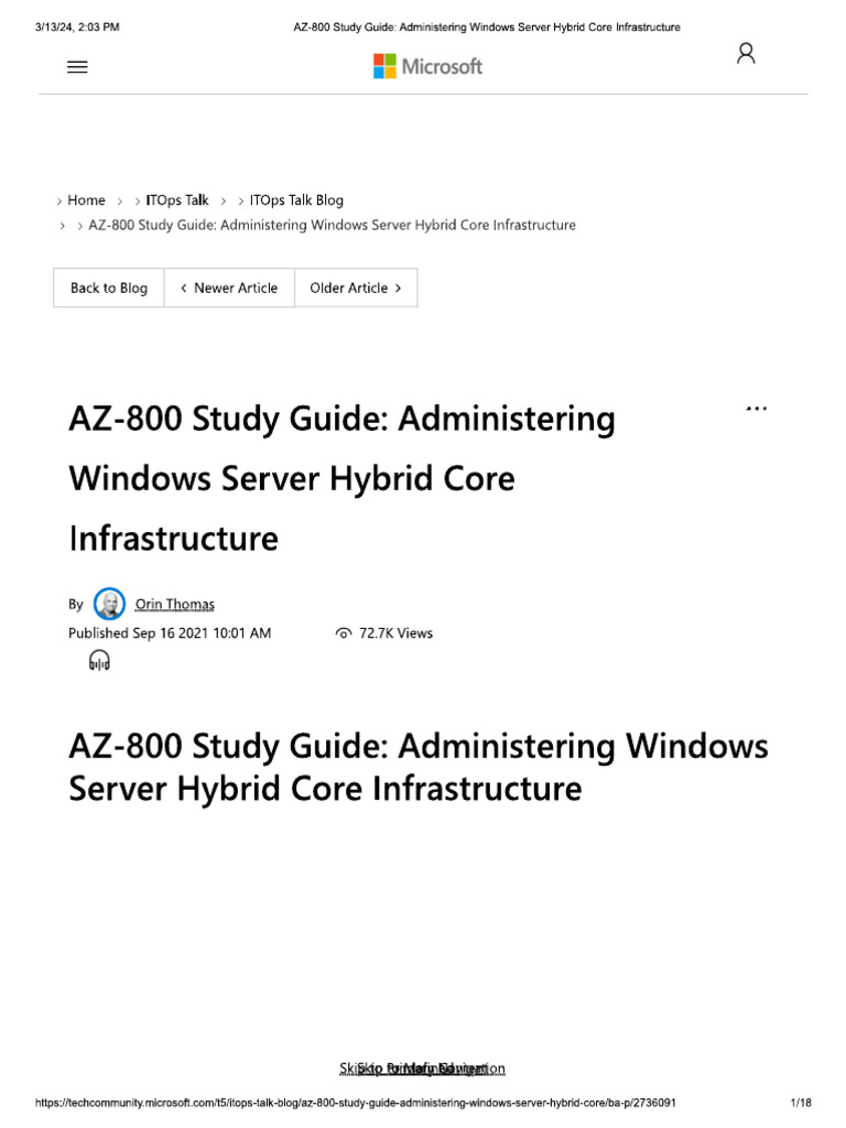 AZ800 | PDF