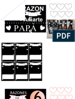 2 DISEÑOS 6 Razones PARA AMARTE Papa - PPTX Versión 1