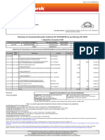 Summary of Accounts Held Under Customer ID: XXXXX8745 As On February 29, 2024 I. Operative Account in INR