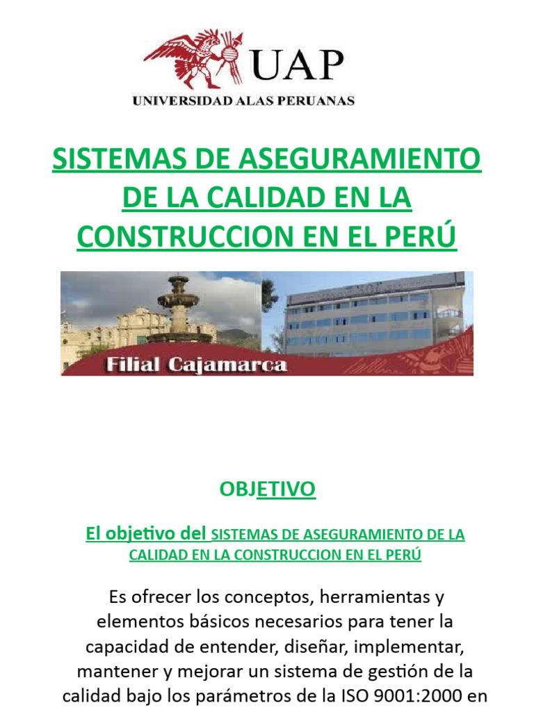 Sistemas de Aseguramiento de La Calidad en La | PDF | Calidad ...
