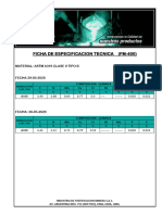 FICHA DE ESPECIFICACION TECNICA A319