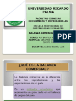 Balanza Comercial