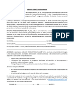 CESIÓN DERECHOS IMAGEN General