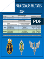 Concursos Militares - Calendário 2024