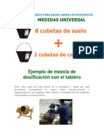 Ejemplo de Mezcla de Dosificaci-N Con El Tablero