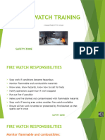 Fire Watch Training