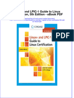 Linux and Lpic 1 Guide to Linux Certification 5th Edition eBook PDF