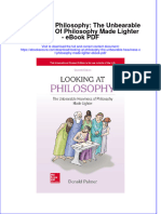Looking at Philosophy The Unbearable Heaviness of Philosophy Made Lighter Ebook PDF