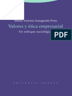 Valores y Ética Empresarial: María Victoria Sanagustín Fons