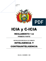 ICIA y C-ICIA (1-A Primera Parte) Inteligencia y Contra Inteligencia