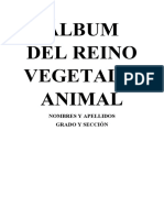Álbum Del Reino Vegetal y Animal