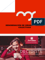 DENOMINACION DE ORIGEN - MARCAS COLECTIVAS