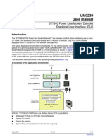 ST7540 Power Line Modem Demokit