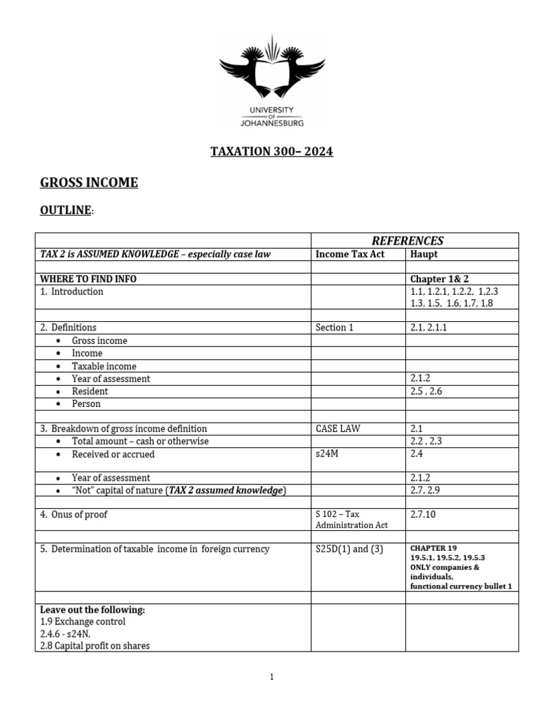Gross Income Tax Definition Overview | PDF | Gross Income | Taxes