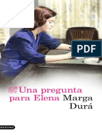 Una Pregunta Para Elena Marga Durá