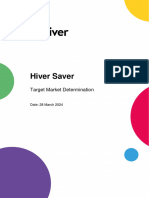 Hiver Savings Account