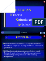 Penetapan KKM