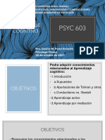 PSYC 603 Semana 5 Cognicion