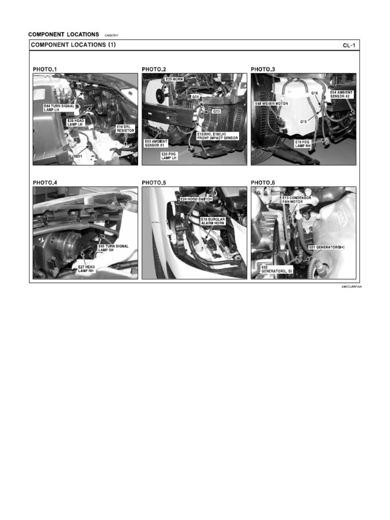 2006 Accent Component Locations | PDF