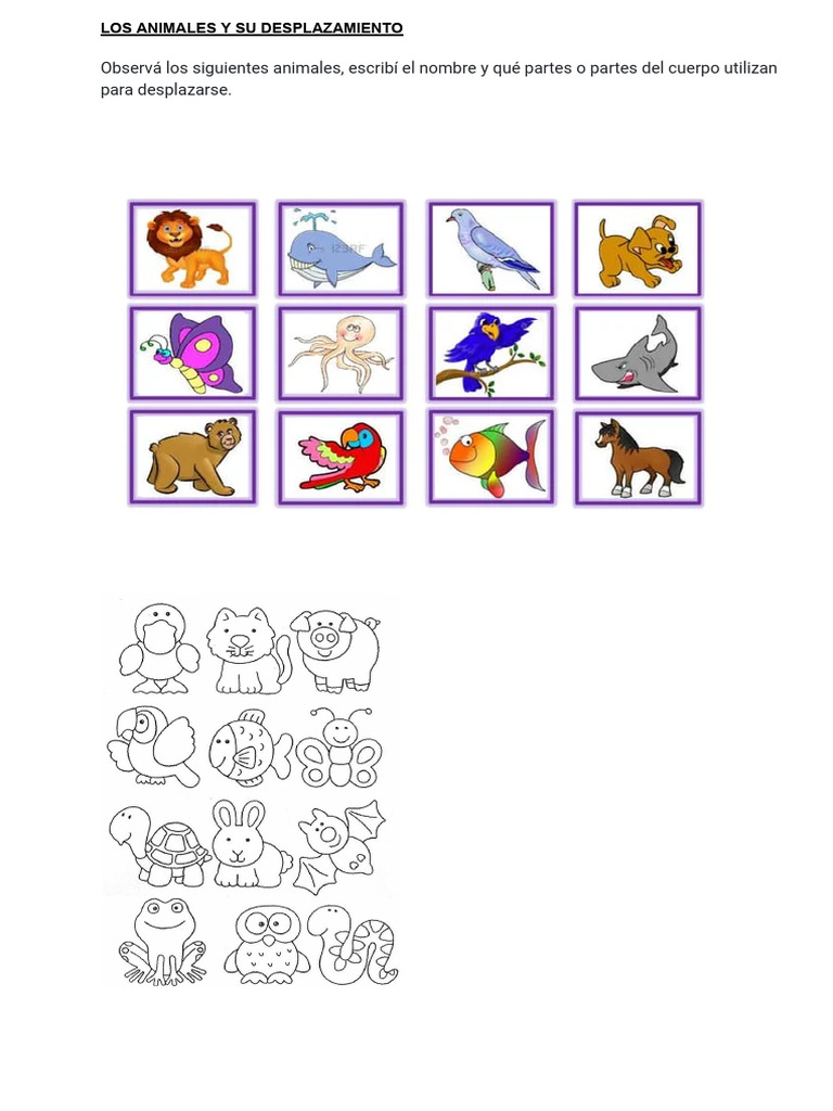 Tipos de Desplazamiento Animal | PDF | Zoología