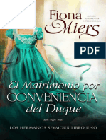 Fiona Miers - Los Hermanos Seymour 01 - El Matrimonio Por Conveniencia Del Duque