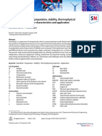 A Review on Nanofluid