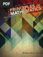 A Look Inside (Spiritual Maths) - Principles of Mathematics Book 1 (Student)