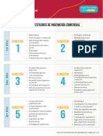 Plan de estudios - Ingeniería comercial