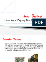 Hazırlayan:Zeynep Nur Kurtpınar: Sanat