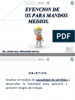 Prevencion de Riesgos Mandos Medios Jshg 2015