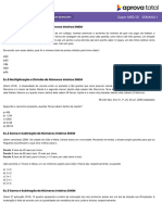 Mat - Inteiros - Semana 1