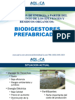 Biodigestores de Pequeña Escala Aql-La 2021