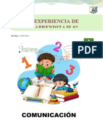 SESION DE APRENDIZAJE COMUNICACION 24 abril