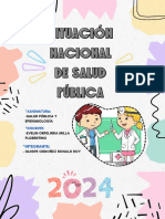 Documento A4 Portada Propuesta Proyecto Infantil Doodle Blanco y Azul